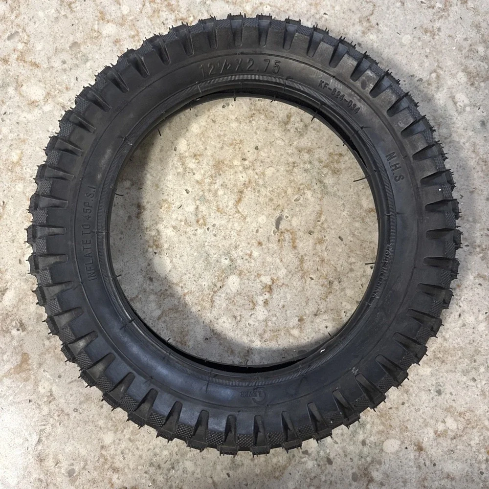 12.5x2.75 NEUMÁTICO DE REPUESTO PIT BIKES DIRT BIKES RAZOR MX350 MX400 Tire Only